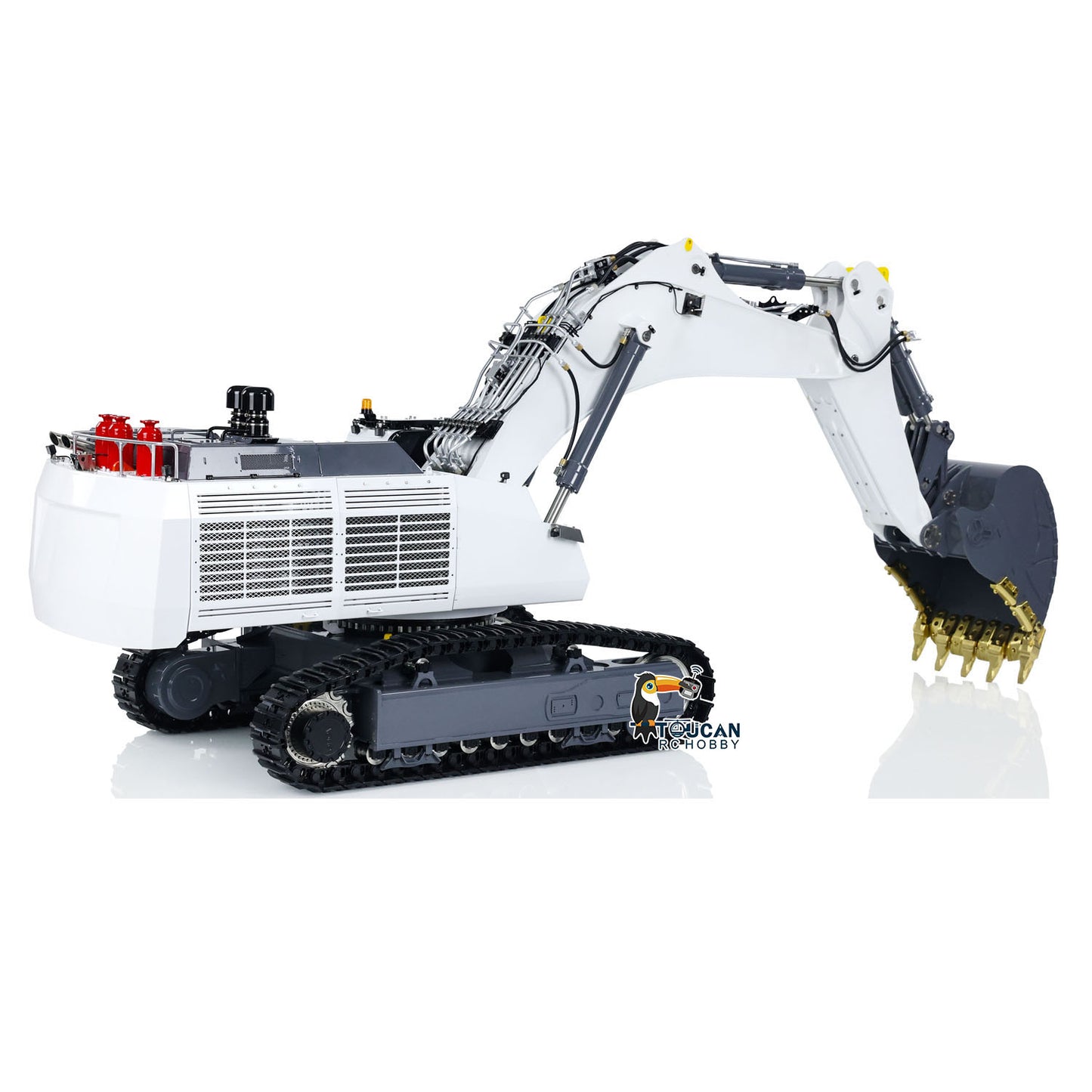 1:14 LESU RC Hydraulic Excavator AOUE 9150 Metal RTR Remote Control Digger Model