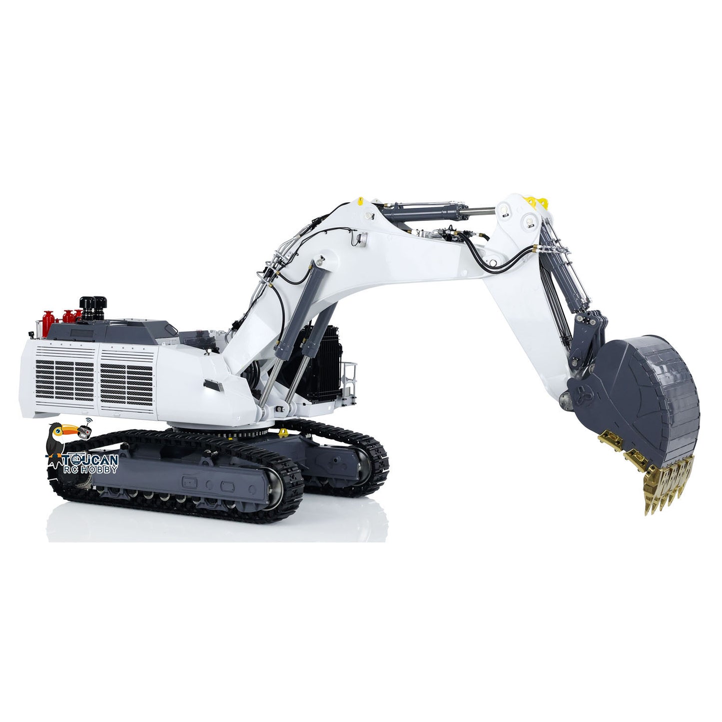 1:14 LESU RC Hydraulic Excavator AOUE 9150 Metal RTR Remote Control Digger Model