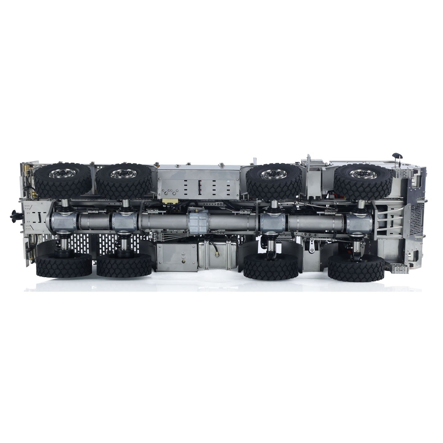 Metal 1/14 RC Hydraulic Off Road Military Truck T815 Remote Control 3Speed 8*8 Roll on off Dumper Model Paladin ST8 Radio