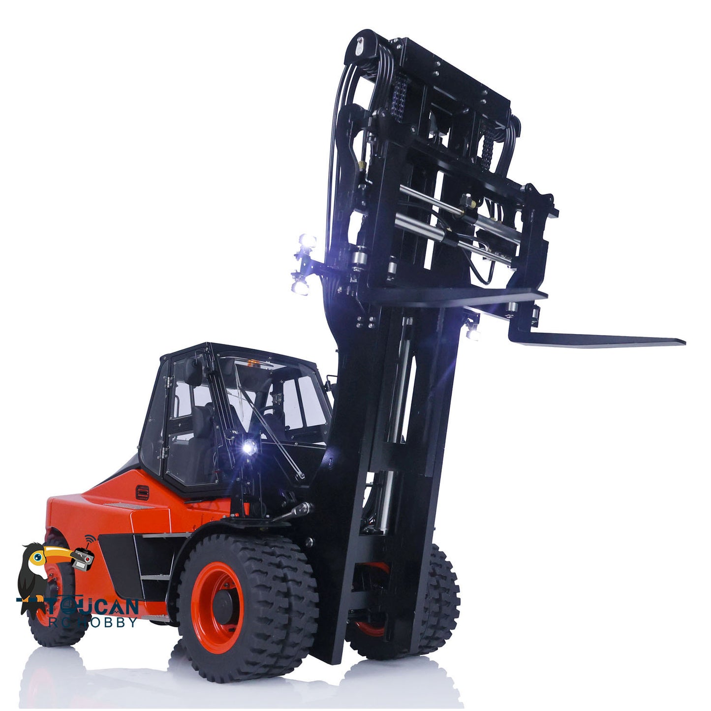 LESU 1/14 Aoue LD160S RC RTR Painted Assembled Metal Hydraulic Forklift A0014