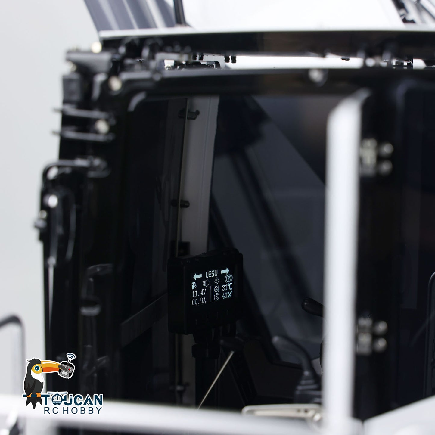 1:14 LESU RC Hydraulic Excavator AOUE 9150 Metal RTR Remote Control Digger Model