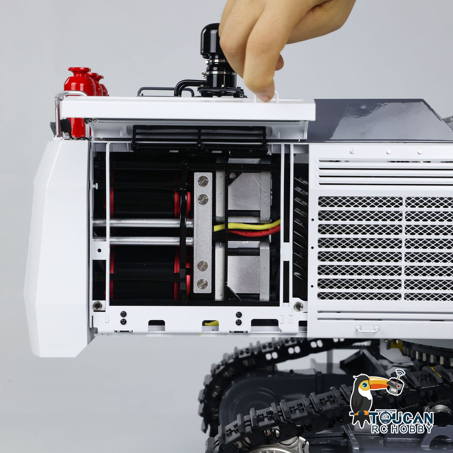 1:14 LESU RC Hydraulic Excavator AOUE 9150 Metal RTR Remote Control Digger Model