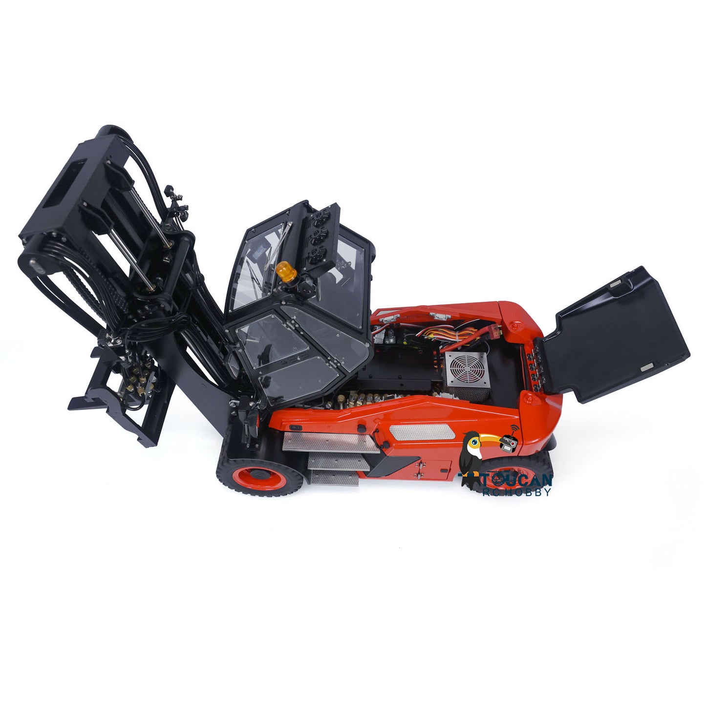 LESU 1/14 Aoue LD160S RC RTR Painted Assembled Metal Hydraulic Forklift A0014