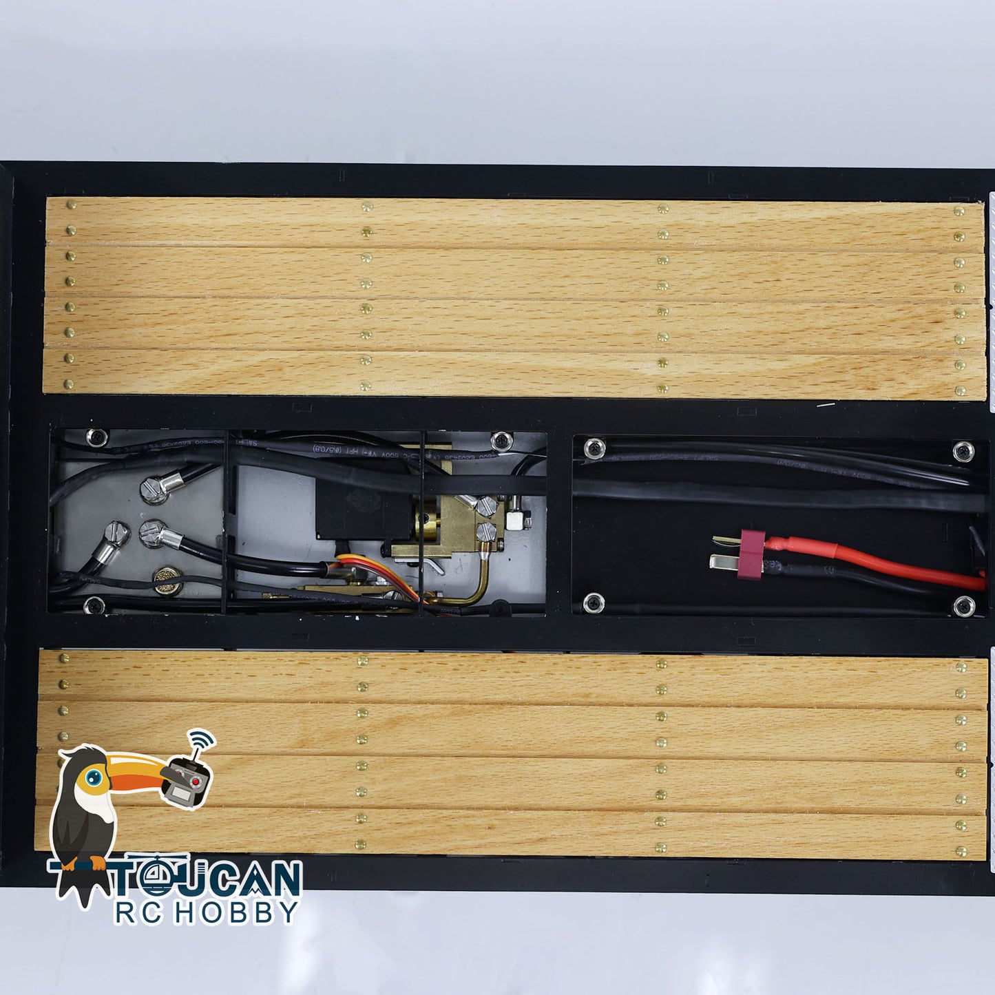 1/14 LESU Metal Trailer Model Kit W/Hydraulic Lifting Tail Board Reversing Valve ESC Motor For Remote Control Tractor Truck