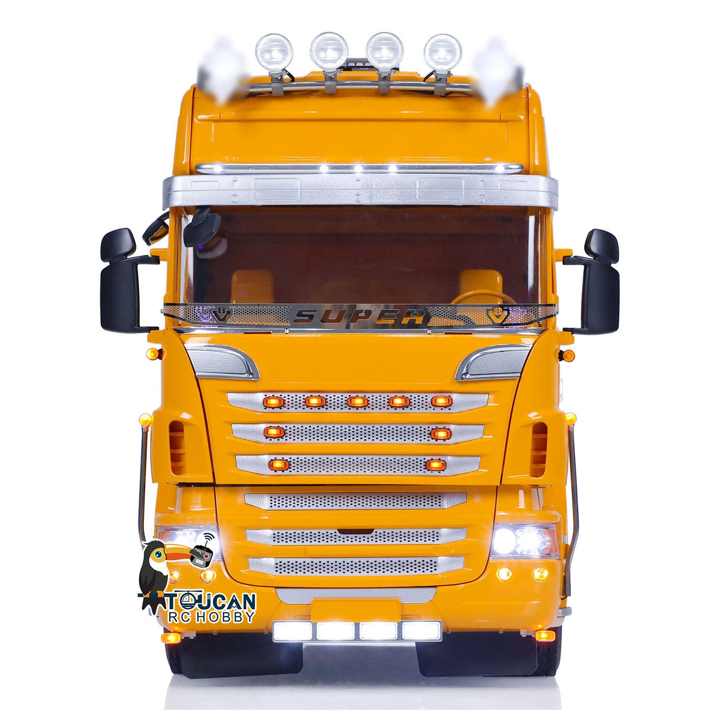 LESU 4X4 1/14 RC Sattelzugmaschine R730 Kabine RTR