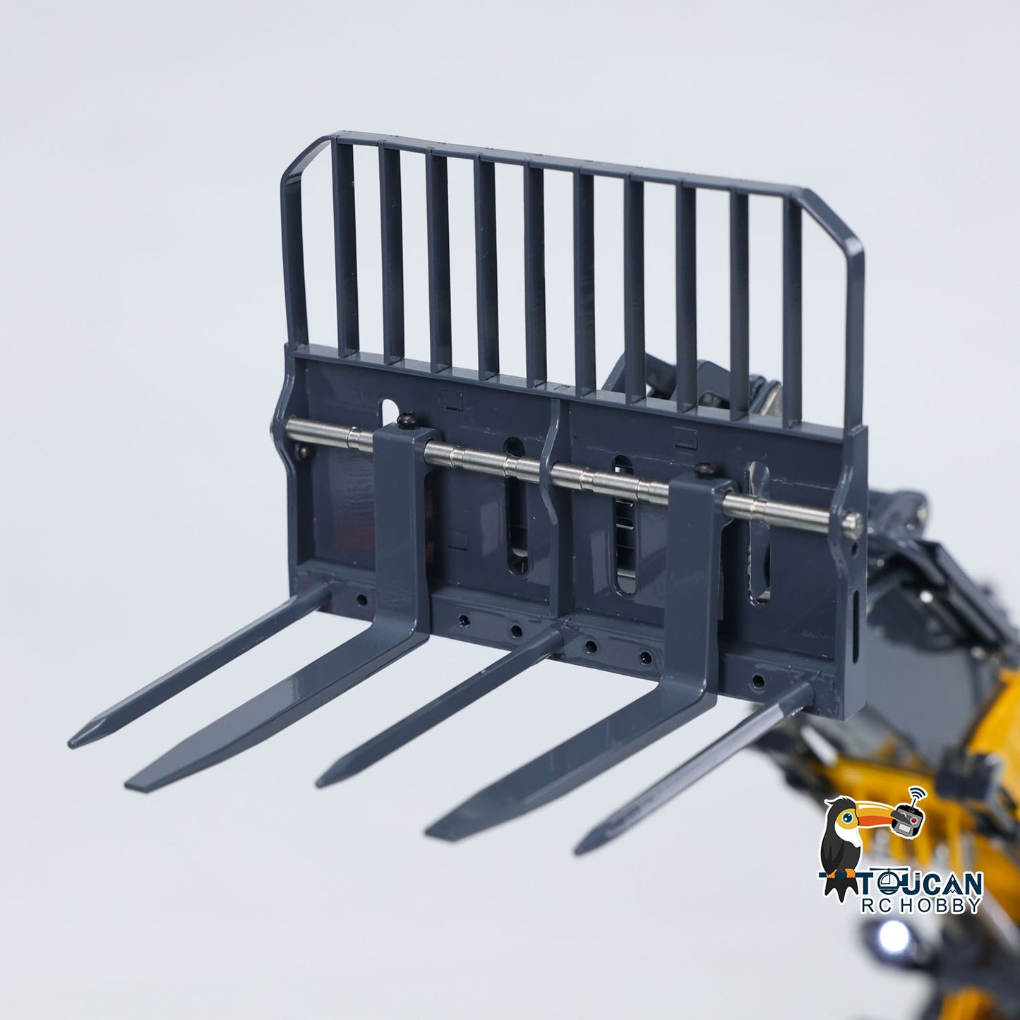 LESU AT1050 1:14 RC Camion à fourche hydraulique Bras télescopique en métal Chargeur Voiture Modèle assemblé