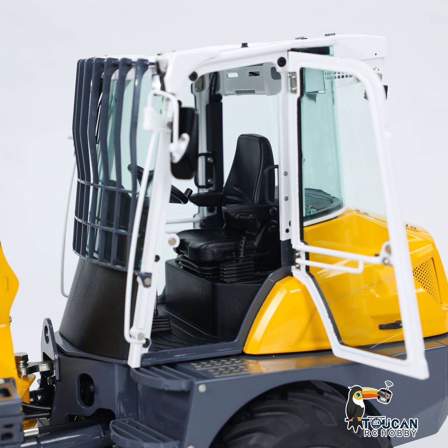 LESU AT1050 1:14 RC Camion à fourche hydraulique Bras télescopique en métal Chargeur Voiture Modèle assemblé