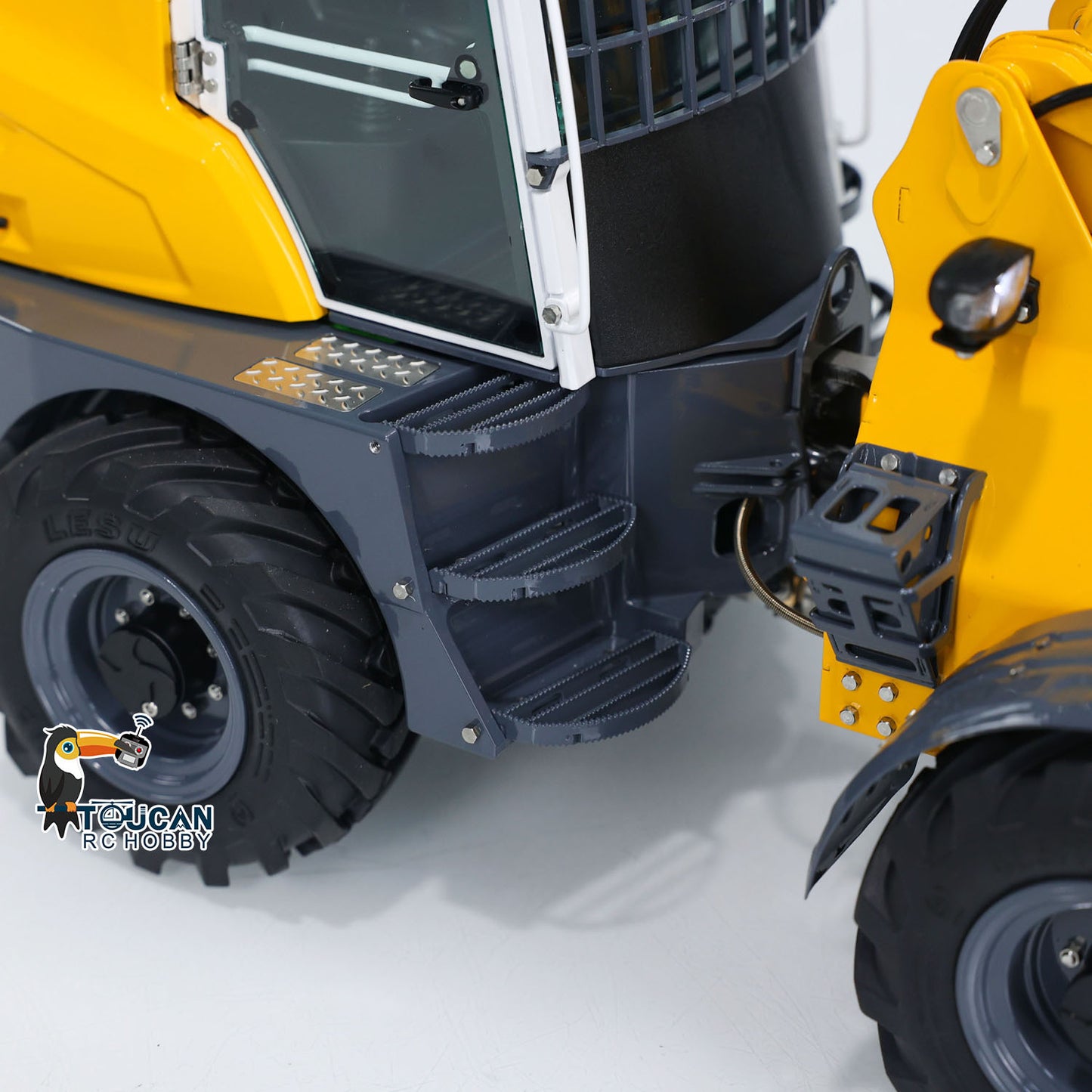 LESU RTR 1/14 RC hydraulique bras télescopique voiture métal chargeur AT1050 chariot élévateur