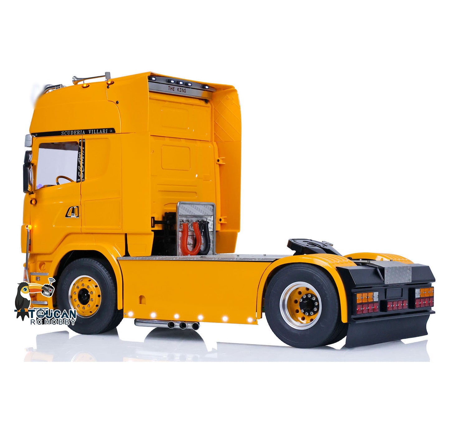 LESU 4X4 1/14 RC Tracteur Camion R730 Cabine RTR