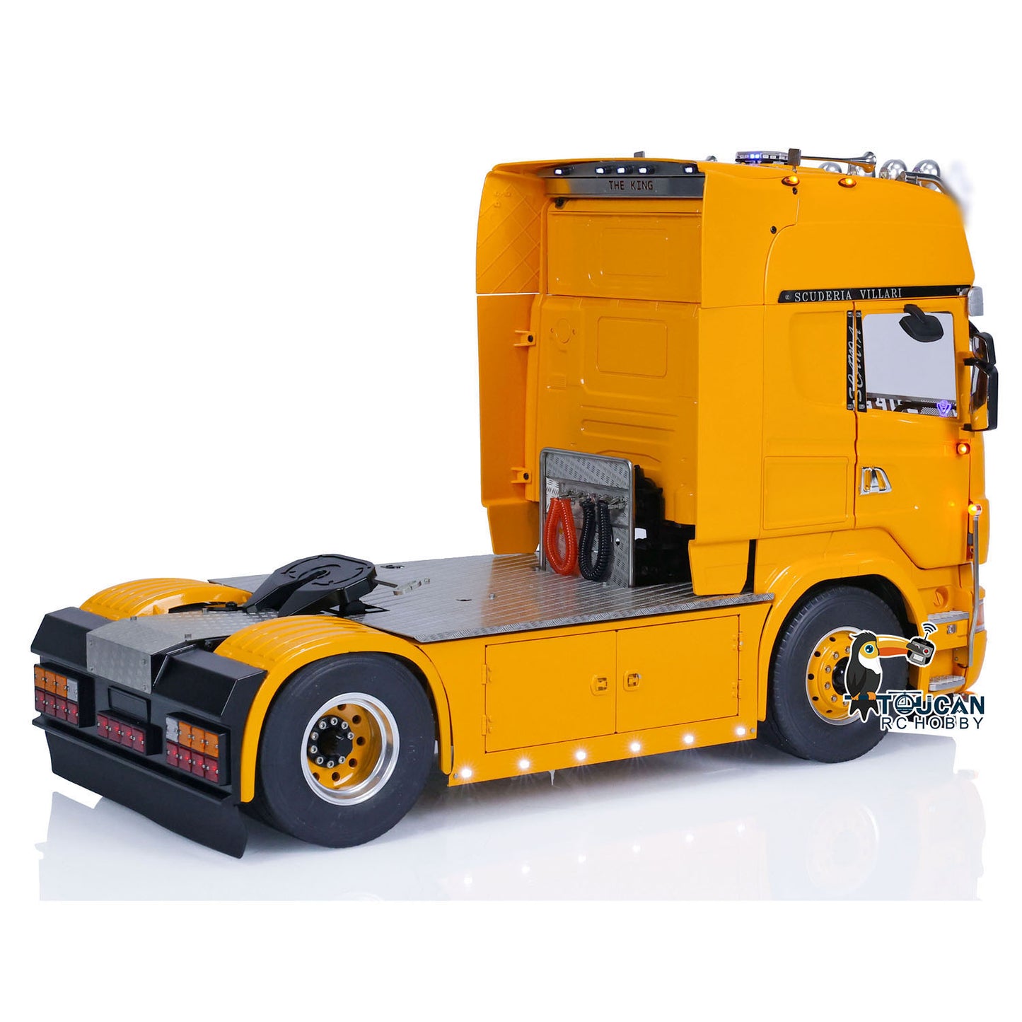 LESU 4X4 1/14 RC Tracteur Camion R730 Cabine RTR