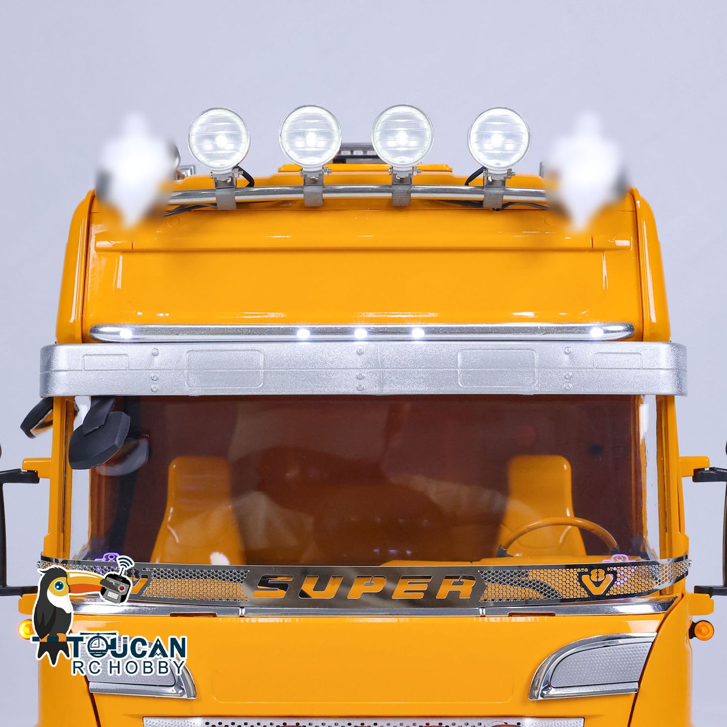 LESU 4X4 1/14 RC Tracteur Camion R730 Cabine RTR