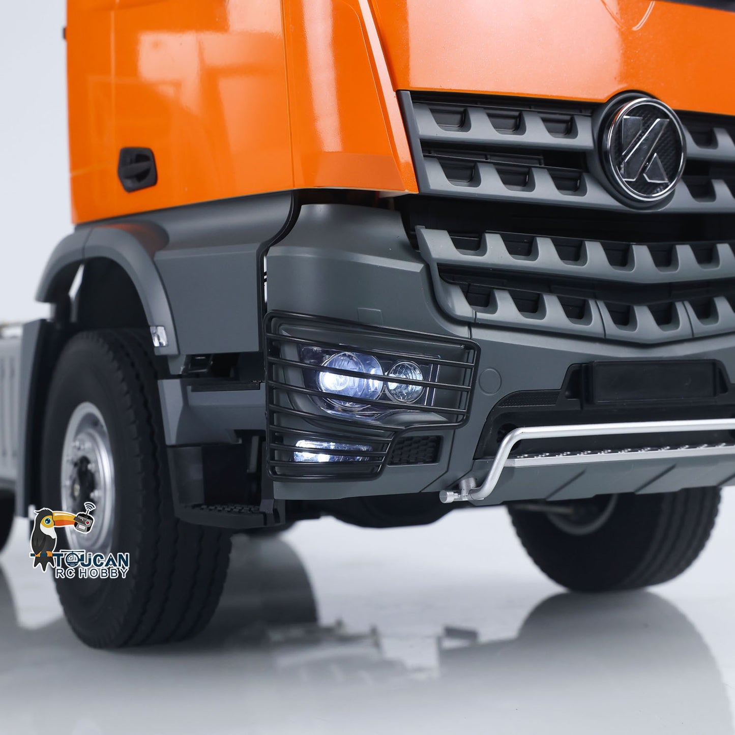 Pre-Order Kabolite 5801 RTR Car 1/14 Scale 4X4 RC Tractor Truck 3Axles AWD With Electric Lifting Hopper Dump Trailer Tipper Battery