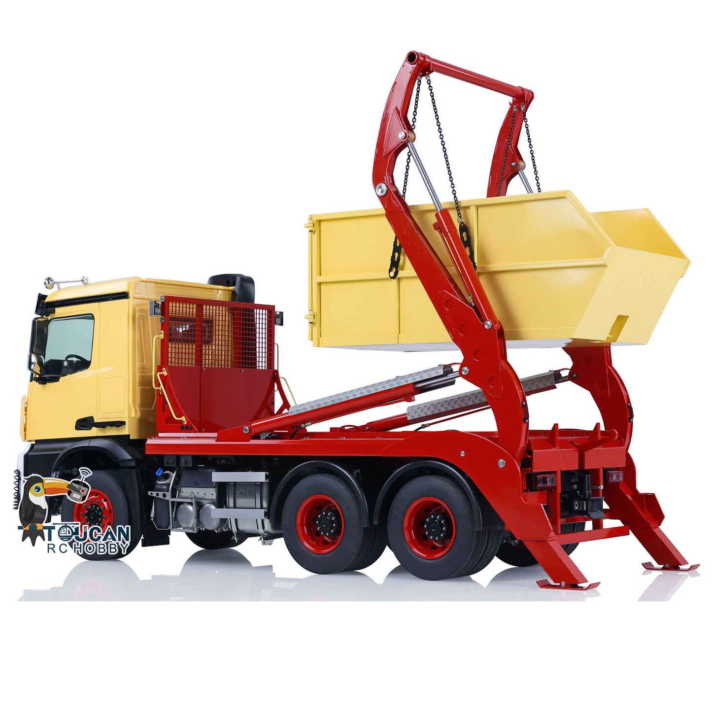 Metall VL18U K3363 1/14 RC Hydraulische Absetzkipper Geladen Dump