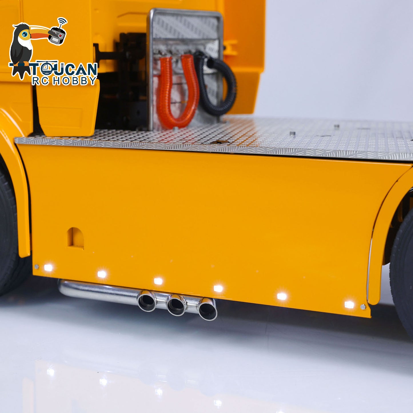 LESU 4X4 1/14 RC Tracteur Camion R730 Cabine RTR