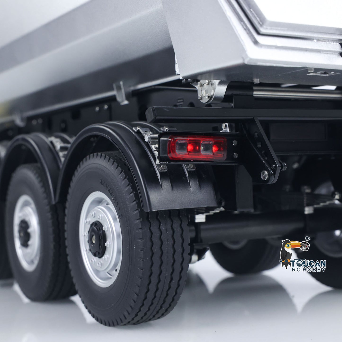 Pre-Order Kabolite 5801 RTR Car 1/14 Scale 4X4 RC Tractor Truck 3Axles AWD With Electric Lifting Hopper Dump Trailer Tipper Battery