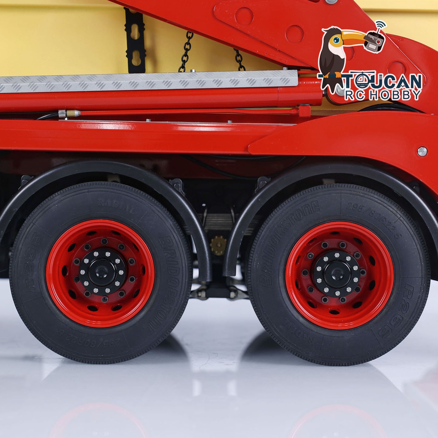 Metall VL18U K3363 1/14 RC Hydraulische Absetzkipper Geladen Dump