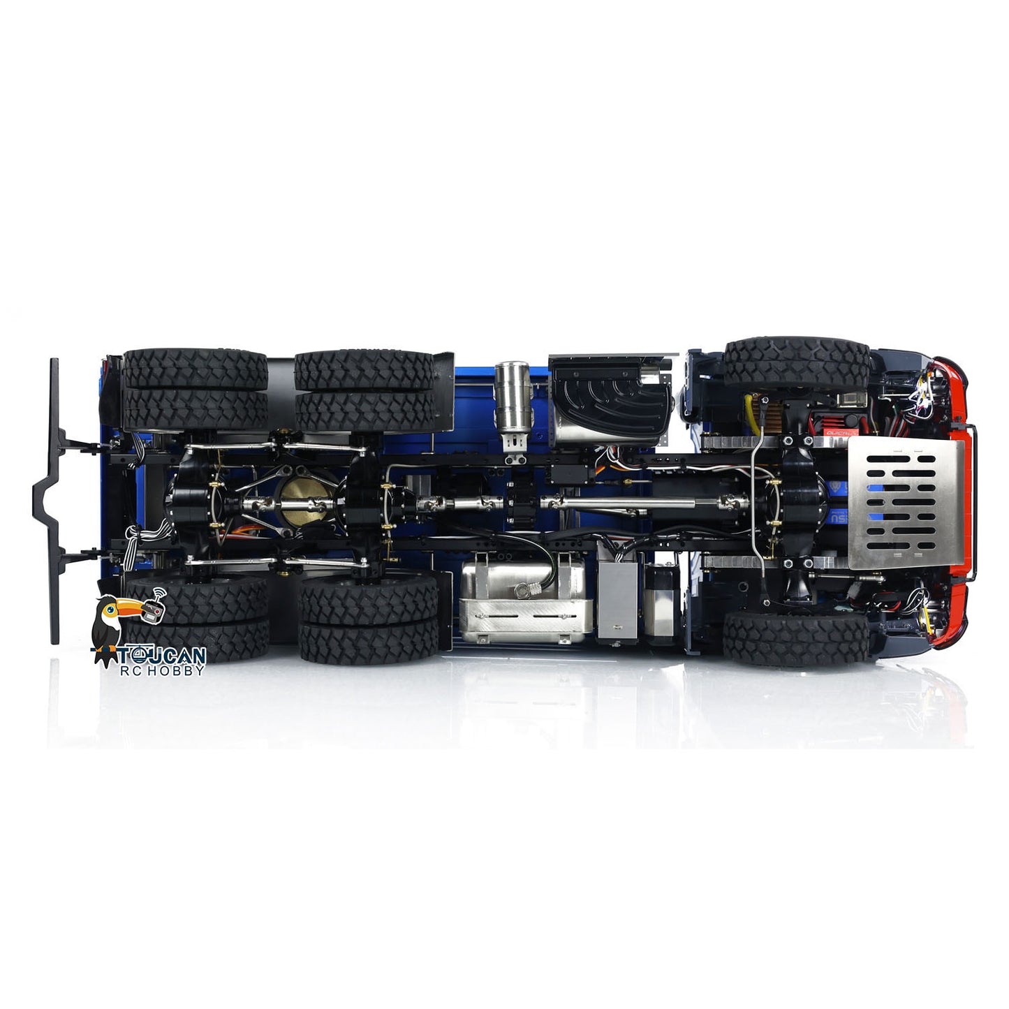 1:14 6x6 LESU RC Hydraulischer RTR 3-Wege-Dumper