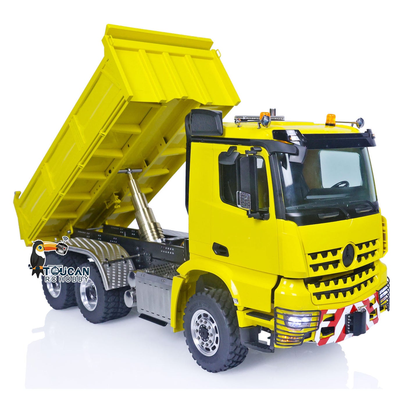 1/14 6X6 LESU RC Hydraulic Dump Truck RTR Tipper With KABOLITE K3363 Cabin