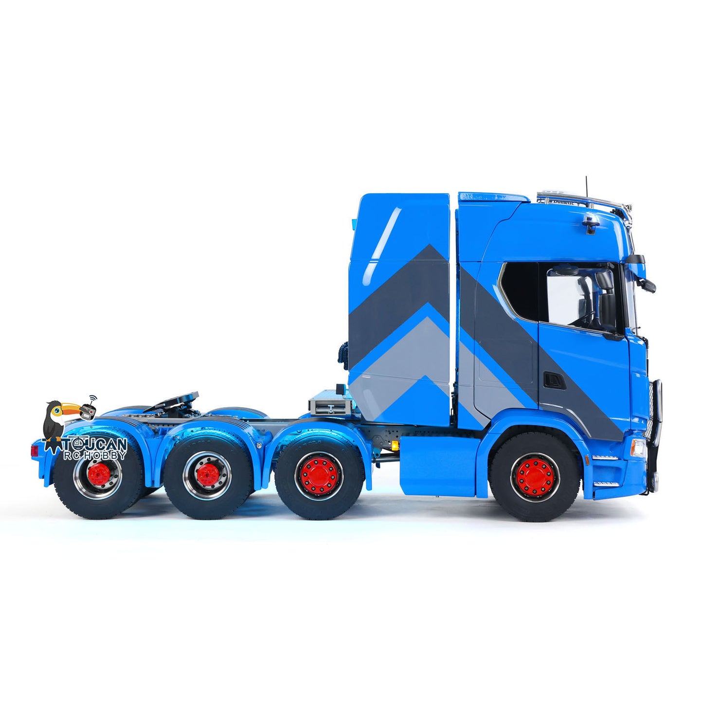 770S 1/14 RC Tractor Truck 8x8 Metal Chassis Remote Control Lorry ST8 Battery