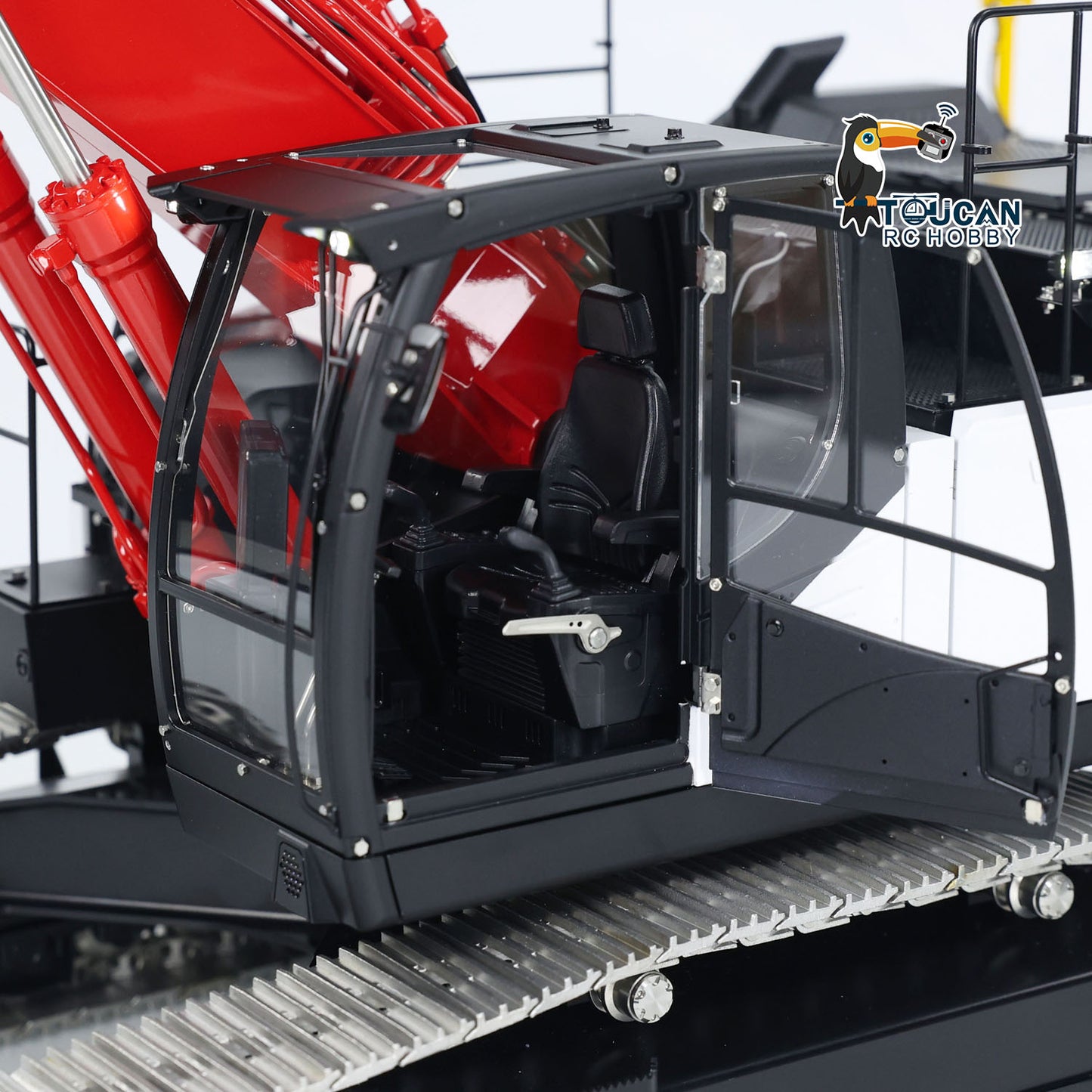 EN STOCK LESU LR945 1/14 Kits d'excavatrice hydraulique RC à 3 bras PNP RTR