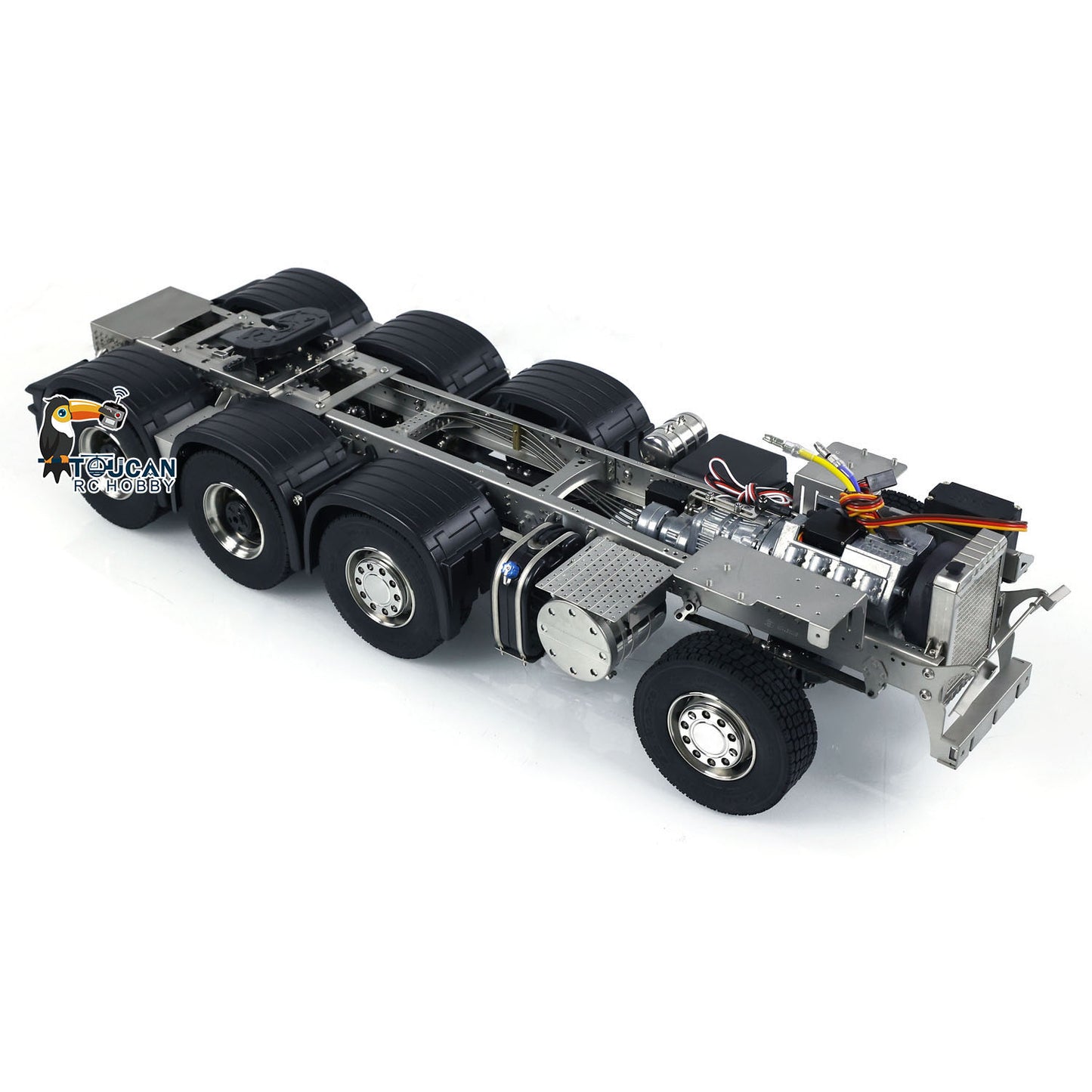 Châssis métallique ScaleClub 1/14 pour camion tracteur 8x8 RC R620 R730 R470