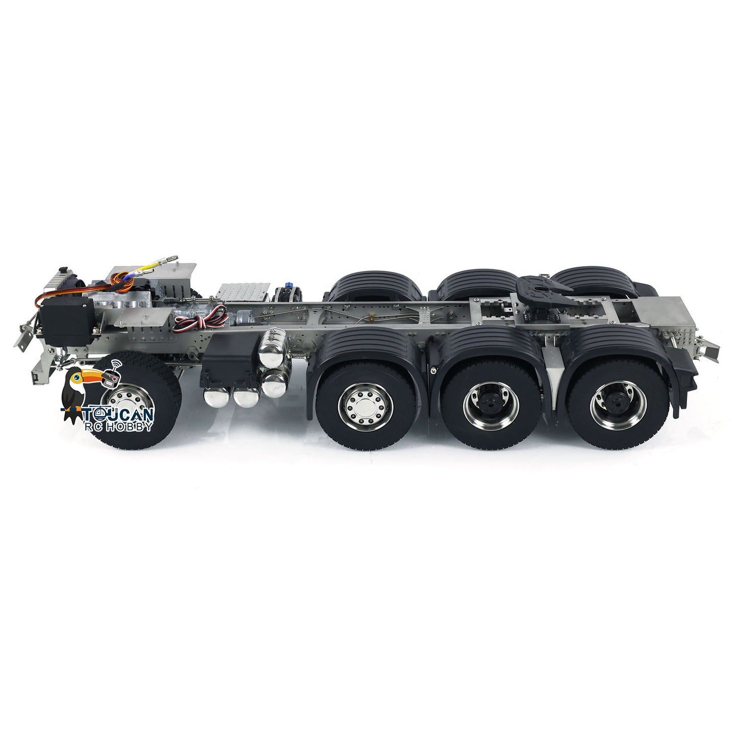 Châssis métallique ScaleClub 1/14 pour camion tracteur 8x8 RC R620 R730 R470