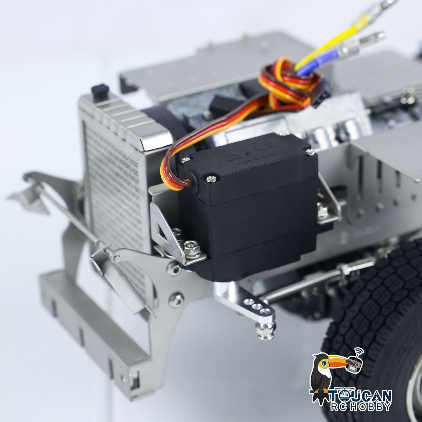 Châssis métallique ScaleClub 1/14 pour camion tracteur 8x8 RC R620 R730 R470