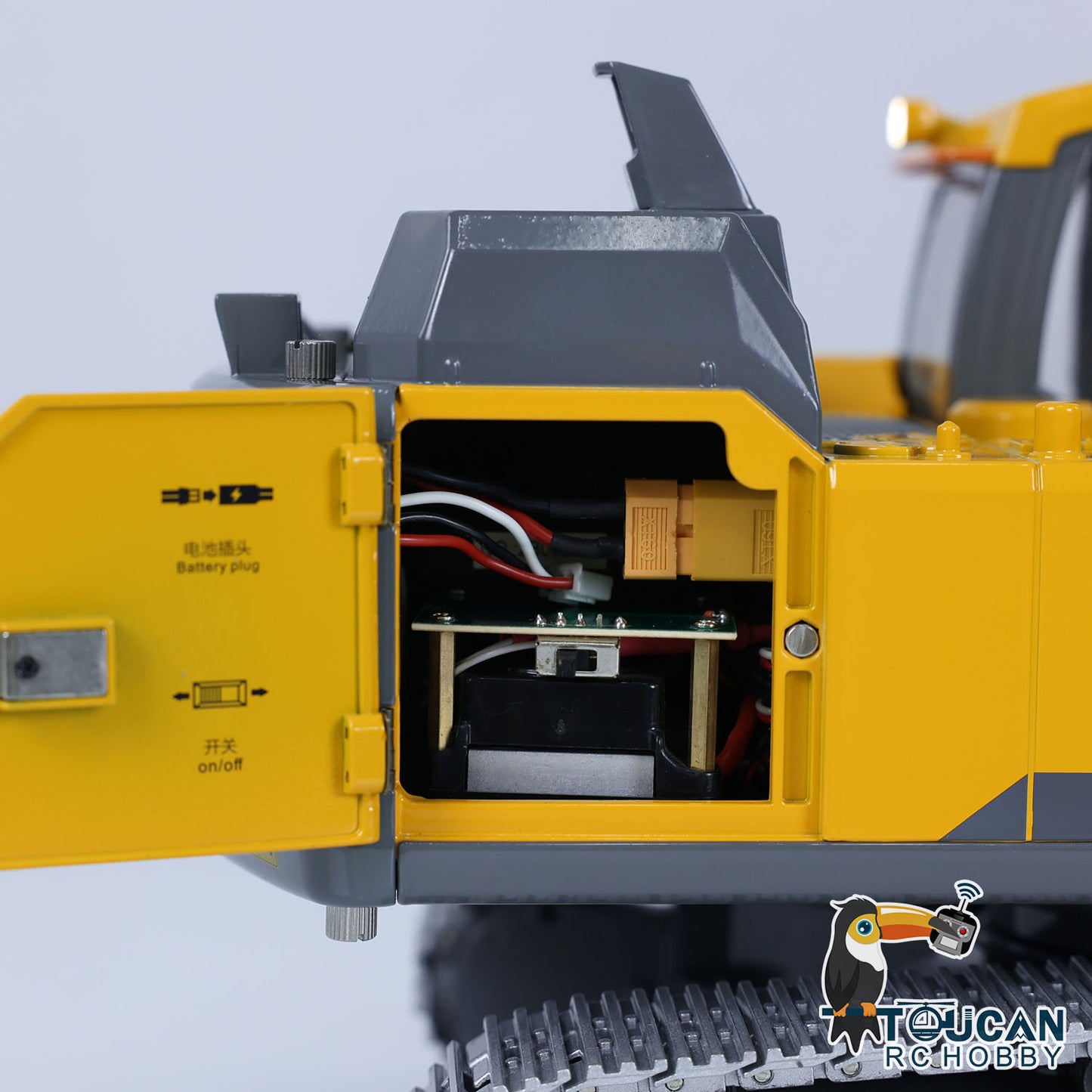 US STOCK Double E EC160E 1/14 RC Hydraulic Excavator E111 Alloy Remote Control Diggers