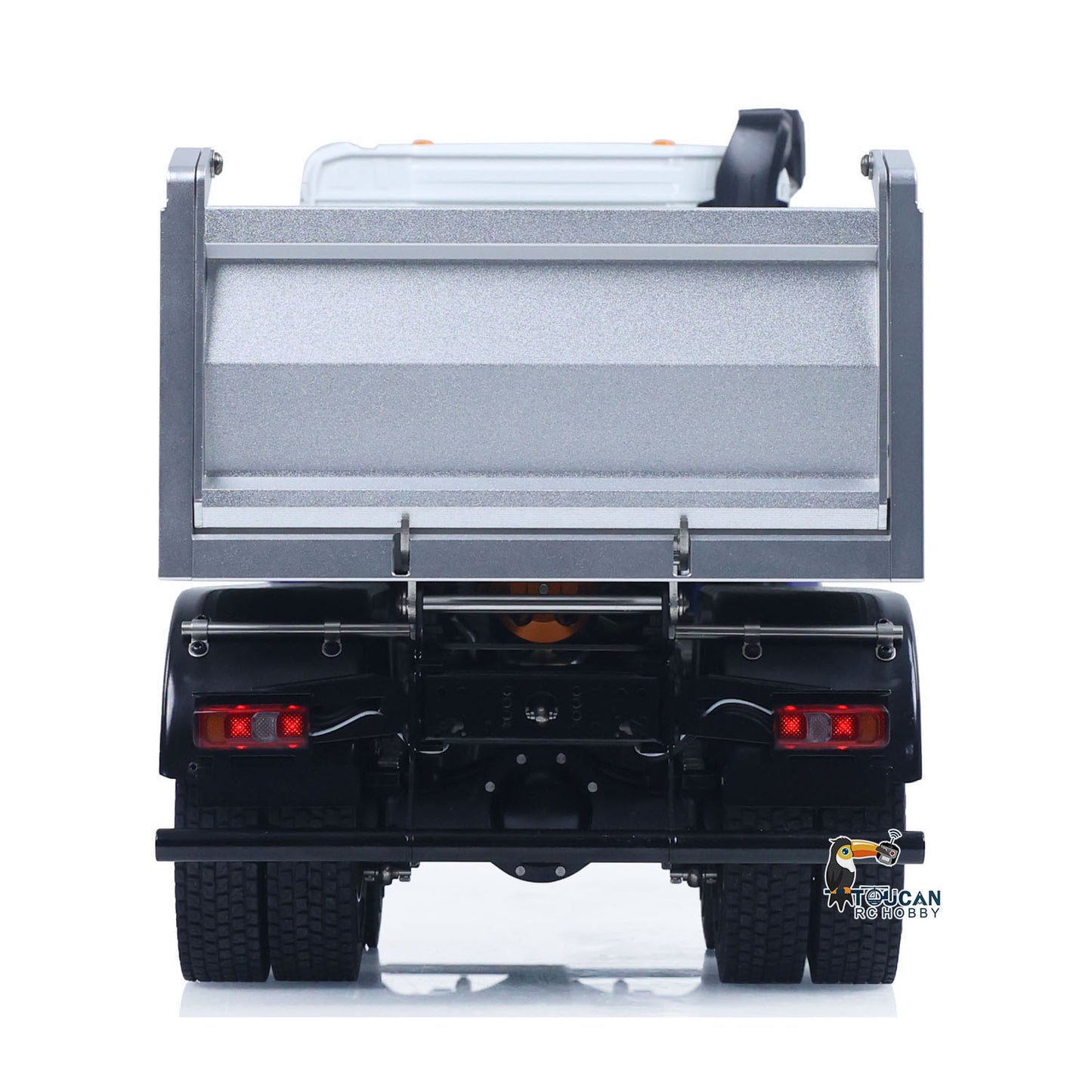 IN STOCK 6x6 Metal Chassis Gearbox 1/14 RC Hydraulic Dump Truck 3348 Radio Controlled Tipper Differential Axle Light Sound HotRC Radio RTR or PNP