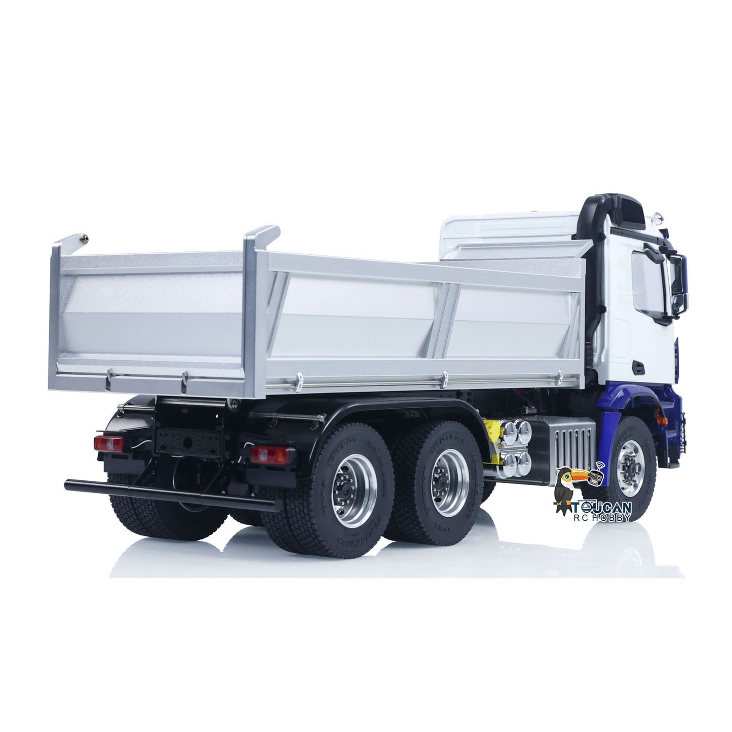 IN STOCK 6x6 Metal Chassis Gearbox 1/14 RC Hydraulic Dump Truck 3348 Radio Controlled Tipper Differential Axle Light Sound HotRC Radio RTR or PNP