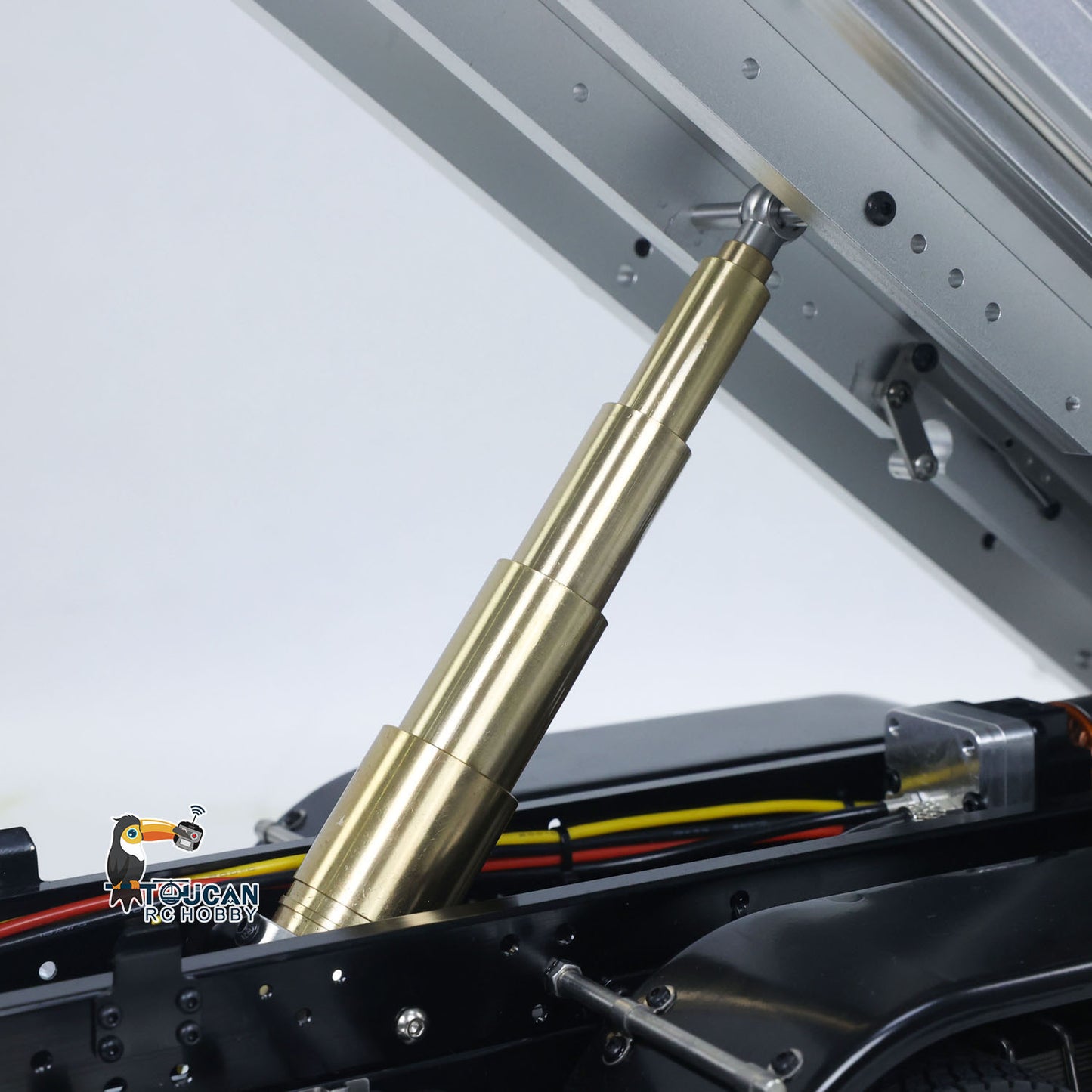 IN STOCK 6x6 Metal Chassis Gearbox 1/14 RC Hydraulic Dump Truck 3348 Radio Controlled Tipper Differential Axle Light Sound HotRC Radio RTR or PNP