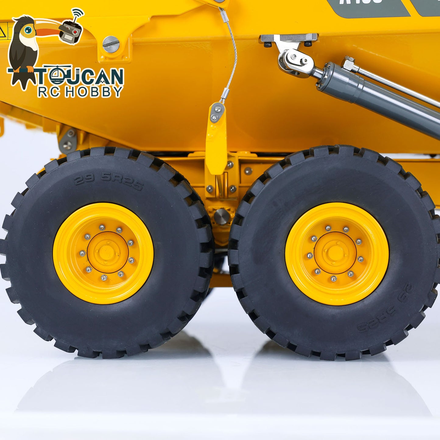 Camion articulé hydraulique RTR RC Double E 1/16 Volvo E117 6x6 A40G