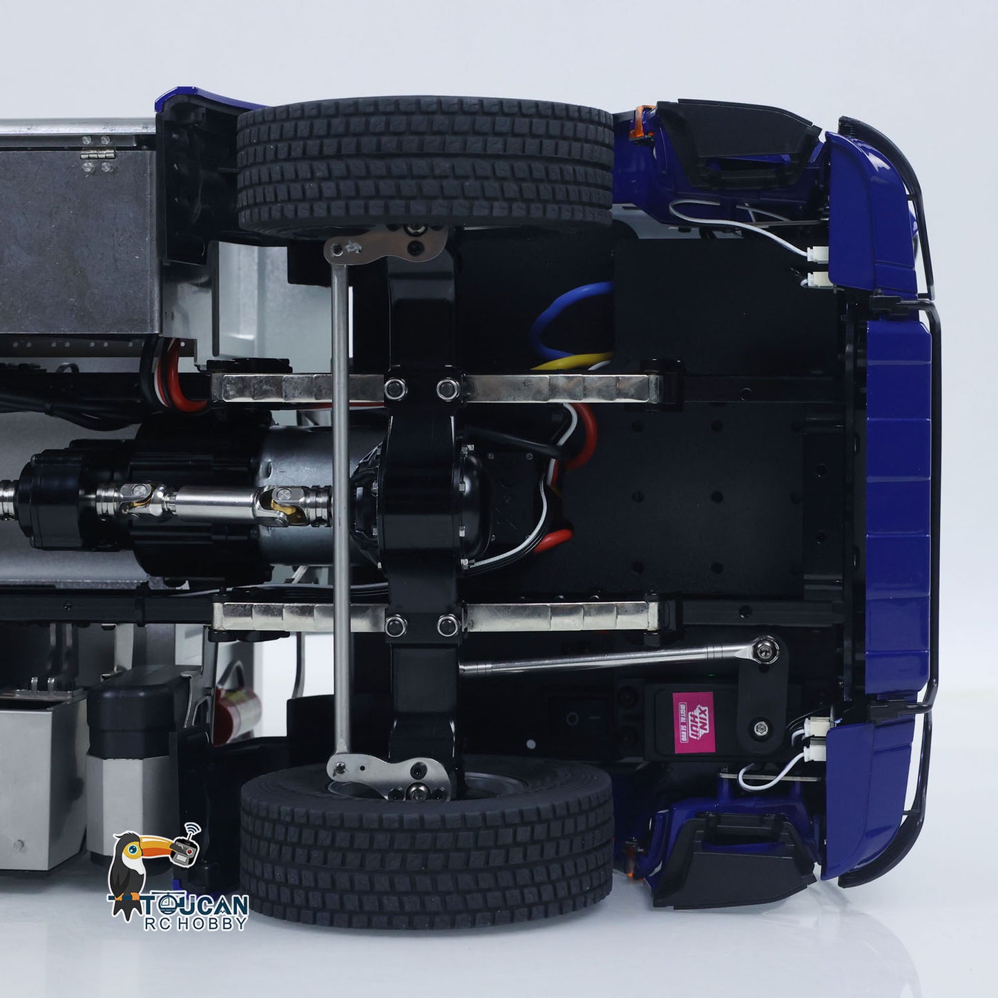 IN STOCK 6x6 Metal Chassis Gearbox 1/14 RC Hydraulic Dump Truck 3348 Radio Controlled Tipper Differential Axle Light Sound HotRC Radio RTR or PNP