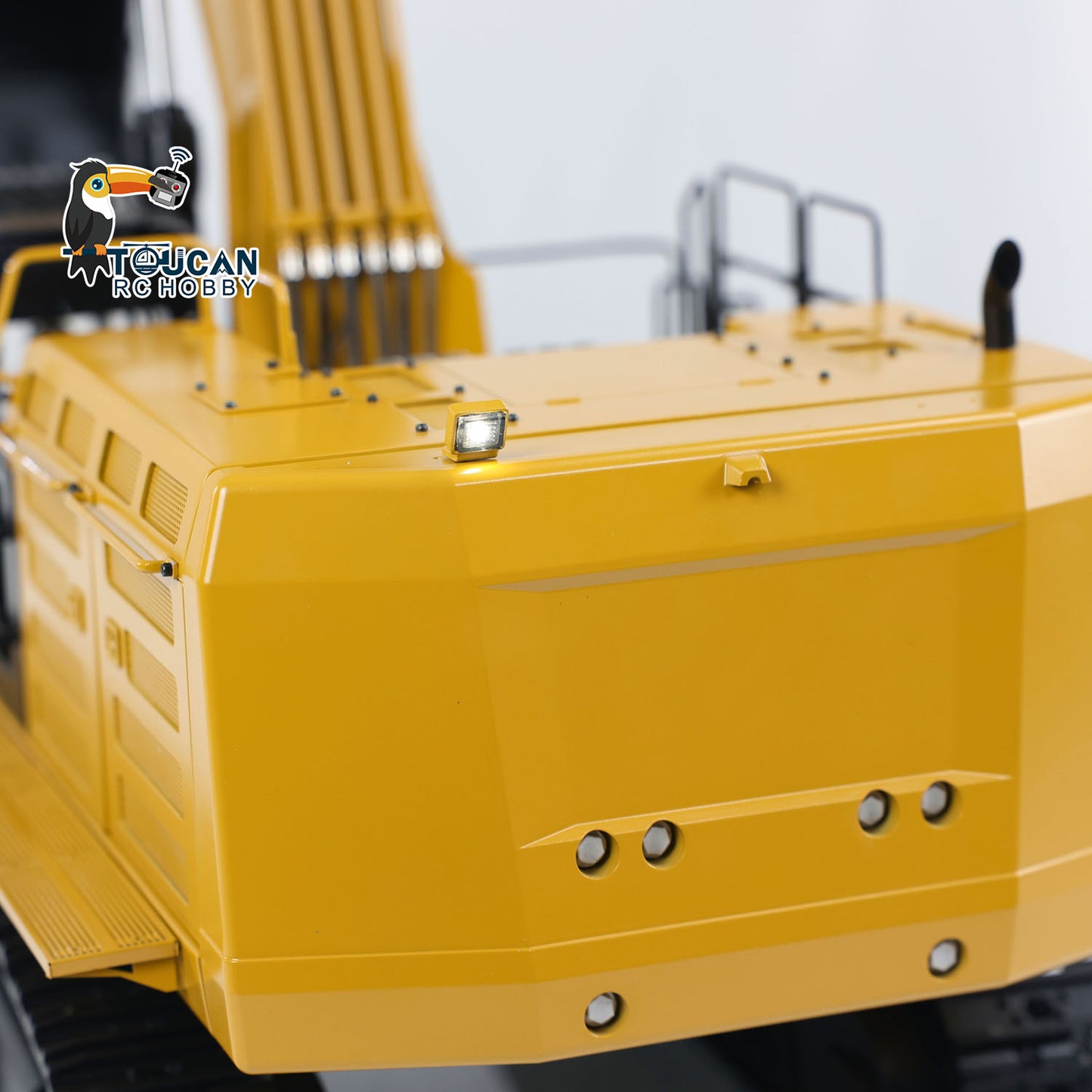 1/14 3 Arms 374F RC Hydraulic Excavator PL18EV Metal Digger Model