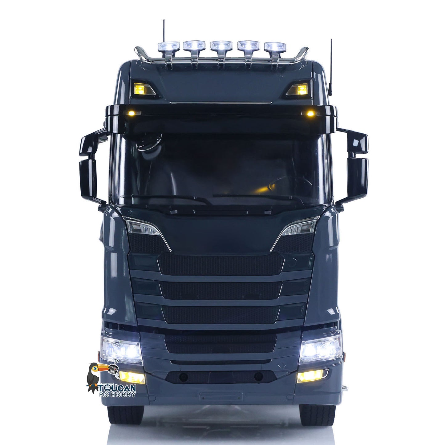 1/14 RC Hydraulic Full Dump Truck Crane 770S Metal 10x10 Roll on off Tipper 3Speed RTR Model Car Frsky XE Radio