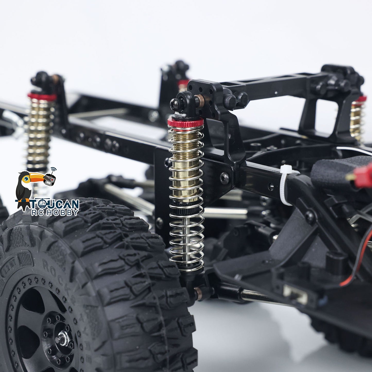 1/10 Maßstab 6WD RC Pick-up Rock Crawler Geländewagen PNP Version