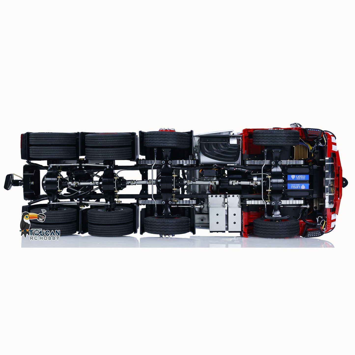 1/14 8x8 LESU RC Traktor Lkw Metall Chassis 1851 3363