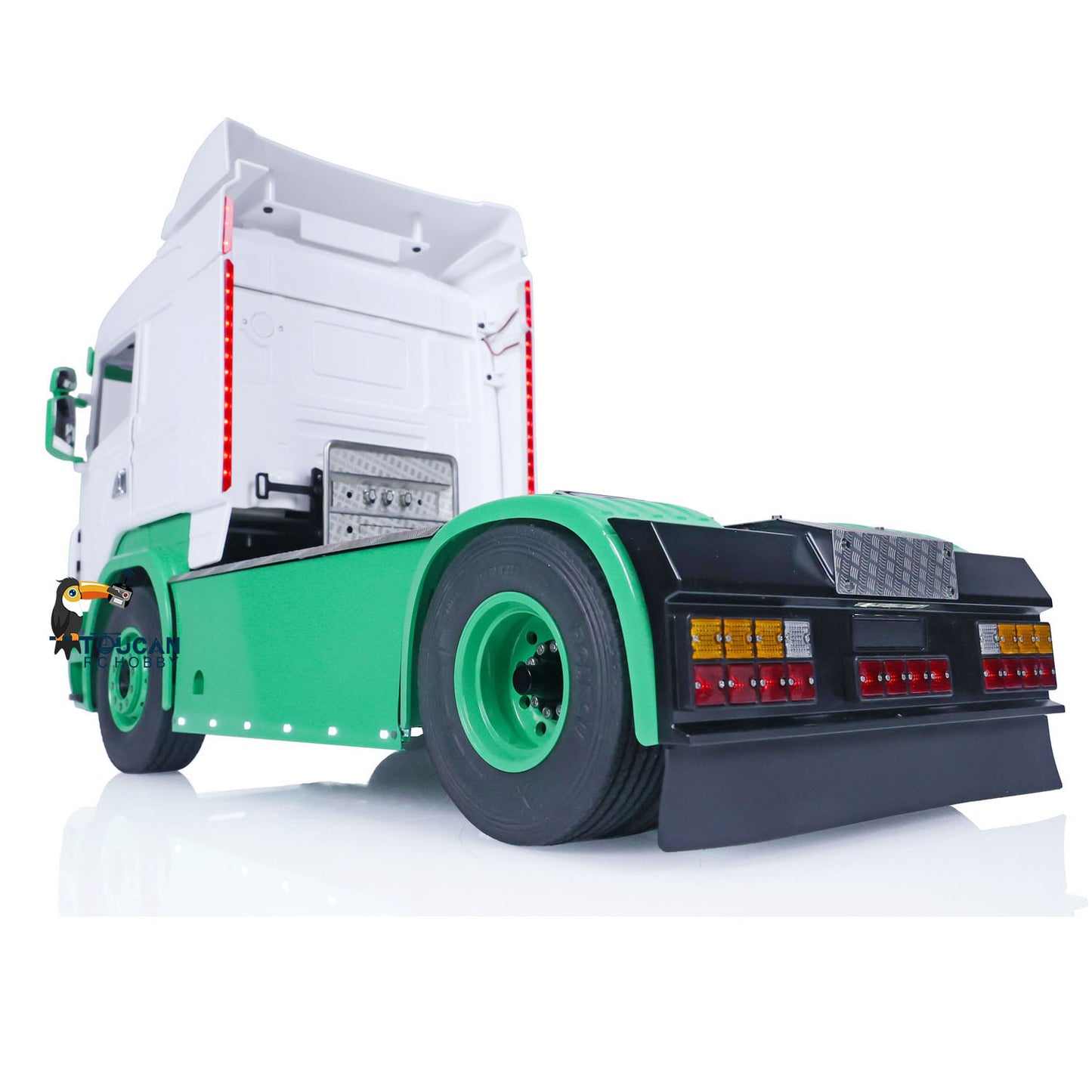 1/14 4X4 RC Sattelzugmaschine LESU Metallchassis RTR 801B Kabine