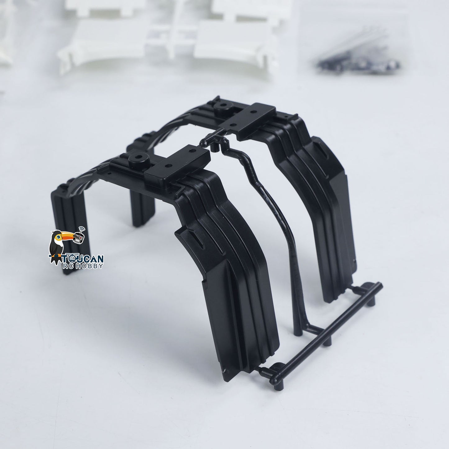 Cabine en plastique 770S avec garde-boue pour camion tracteur RC 1/14 RC Car