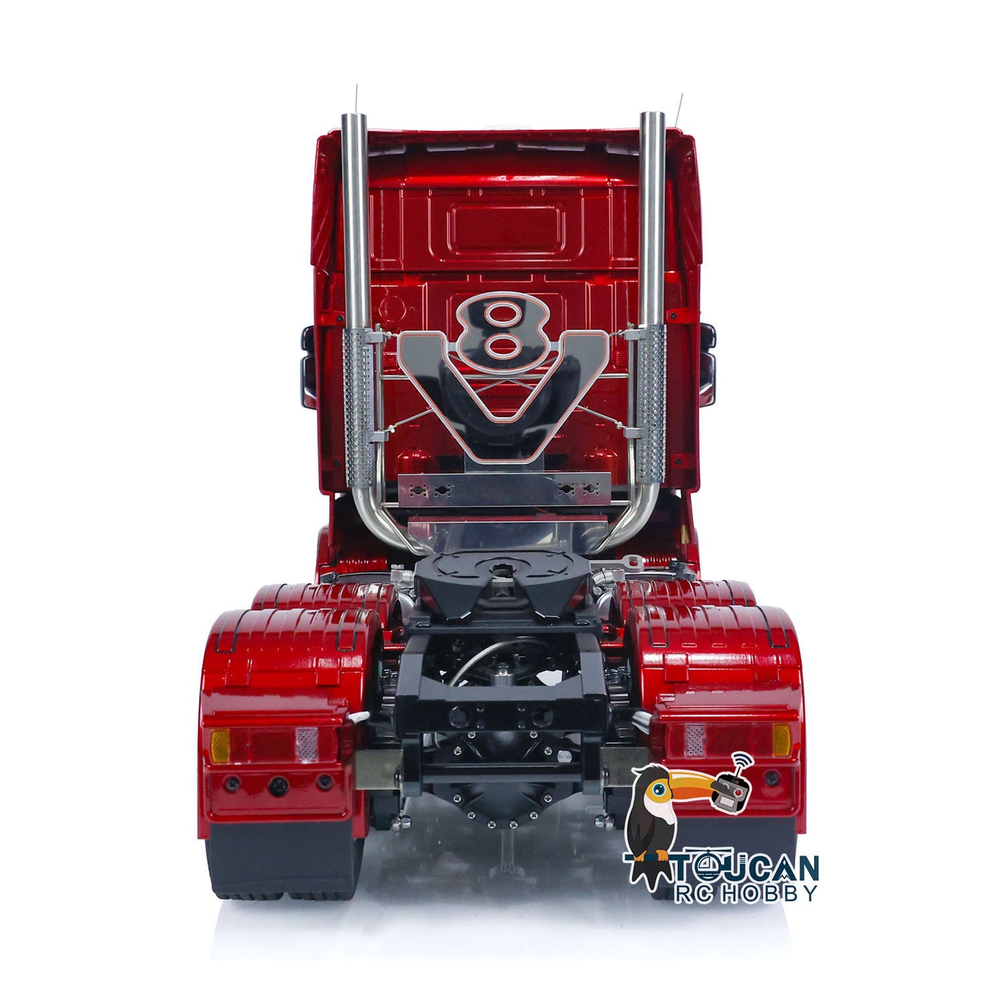 IN STOCK 1/14 6x6 RC Tractor Truck TOUCAN Metal Chassis Remote Control Cars Lights Sounds