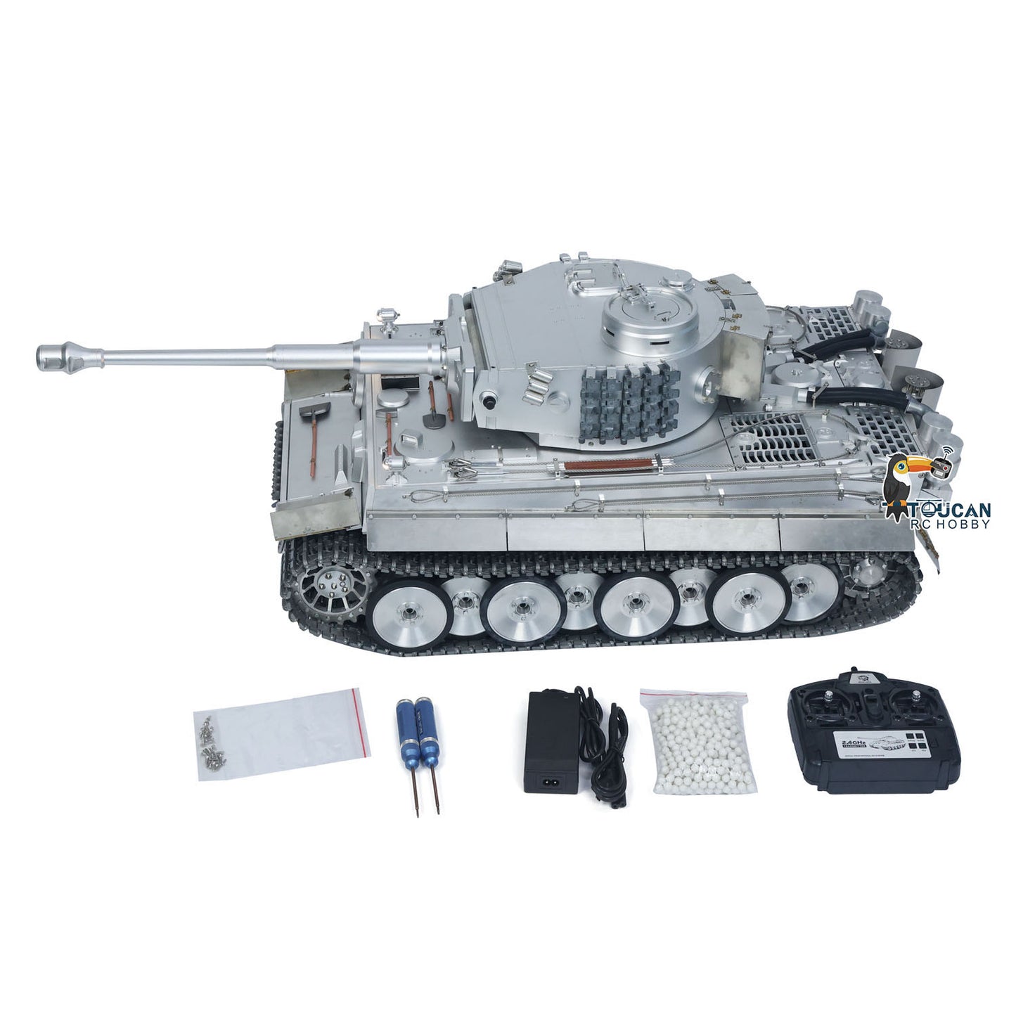 1/8 Scale Henglong Full Metal German Tiger I RTR RC Tank 3818
