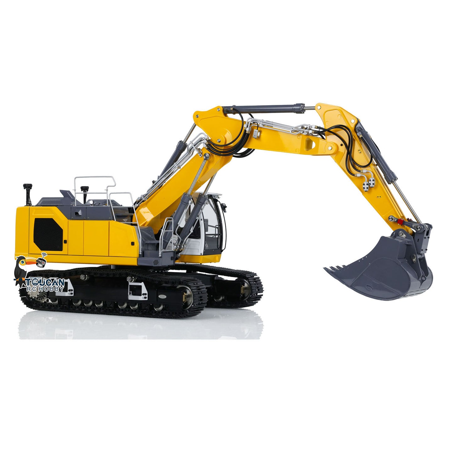LESU 1/14 LR945 Excavatrice hydraulique RC à 3 bras RTR