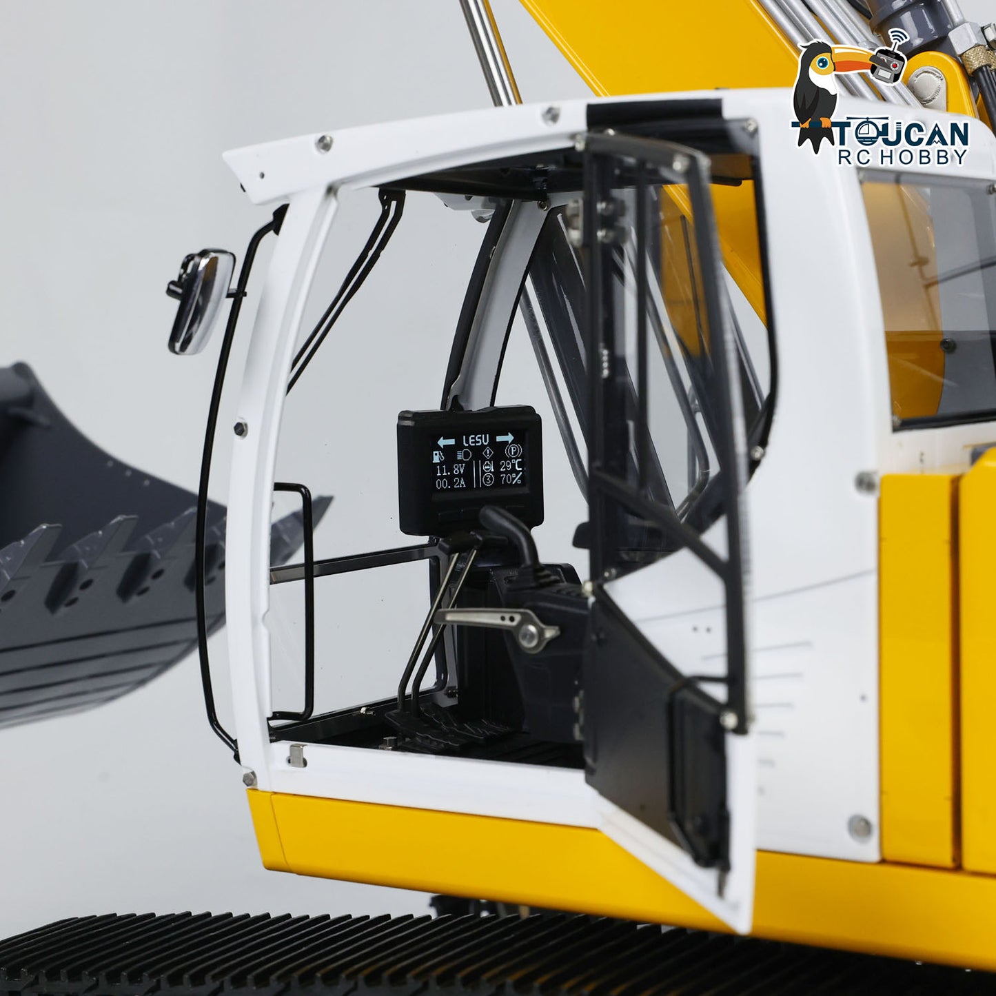LESU 1/14 LR945 Excavatrice hydraulique RC à 3 bras RTR