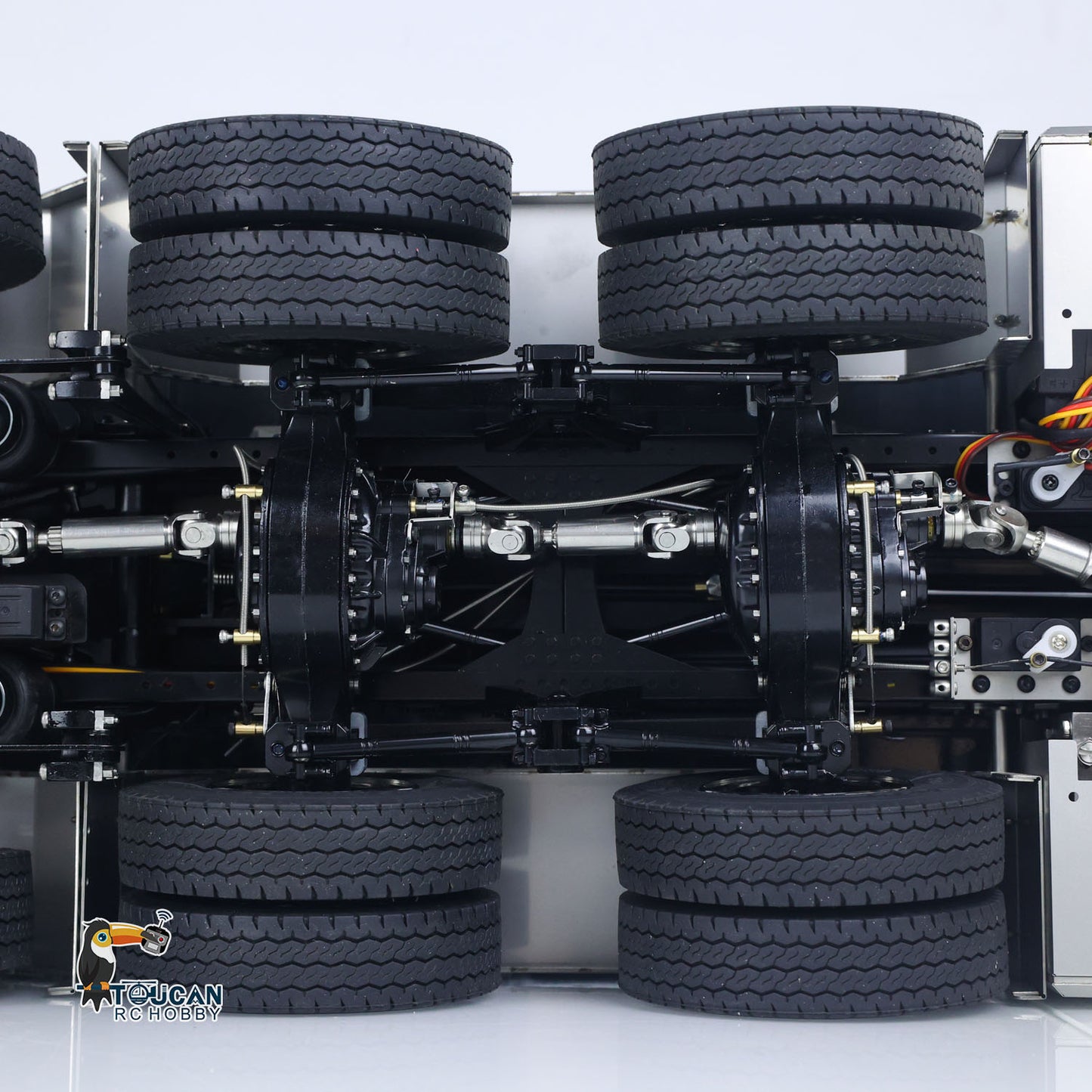 1/14 RC Hydraulic Full Dump Truck Crane 770S Metal 10x10 Roll on off Tipper 3Speed RTR Model Car Frsky XE Radio