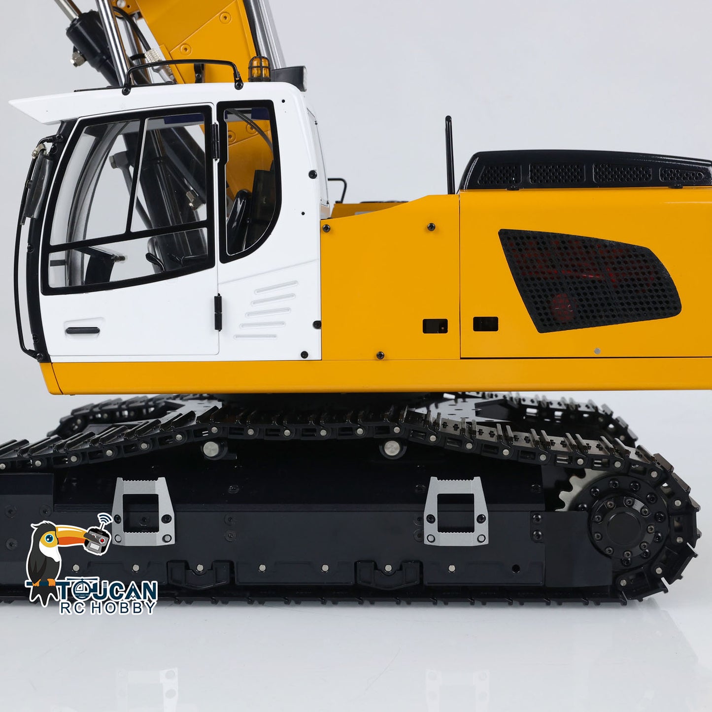 MTM 1/14 946-3 RC 3 Arms Painted Assembled Metal Hydraulic ARTR Tracked Excavator Digger With Ripper Grab Tiltable Bucket