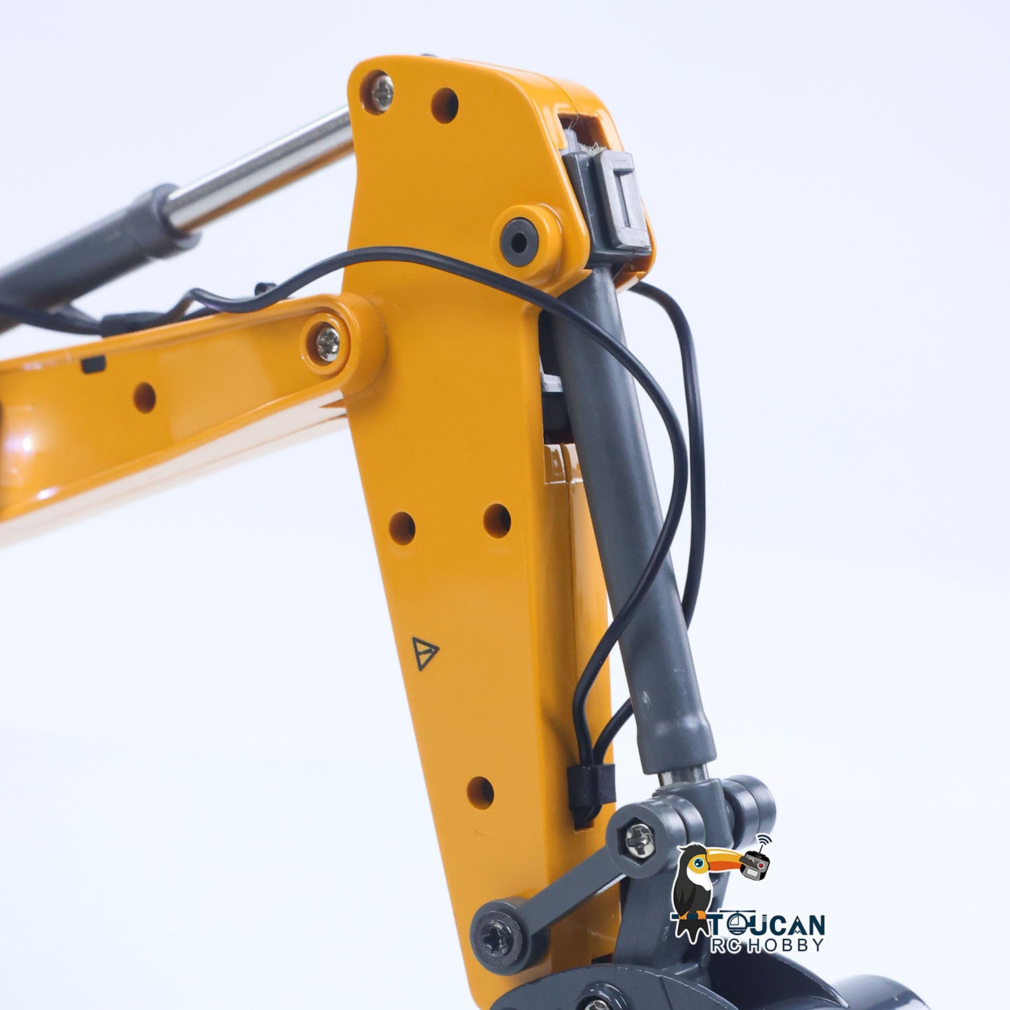 1/50 Electric RC Excavator K970 Remote Control Digger Construction Car Metal Bucket Tracks Lights Sounds Finished Model Toys