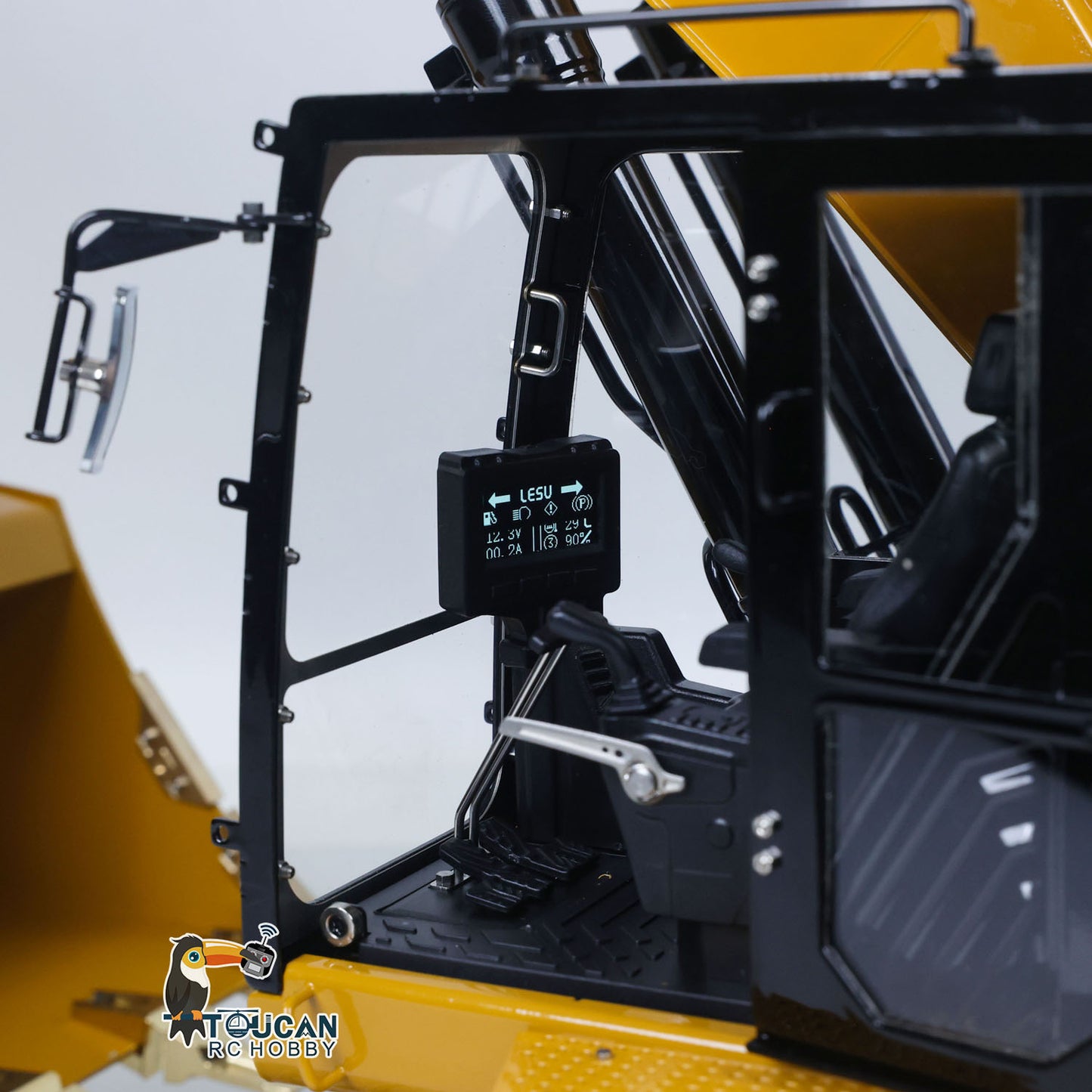 LESU 1/14 Hydraulic RC Excavator 374 C374F Assembled Radio Controlled Digger Heavy Machine Finished Model Car