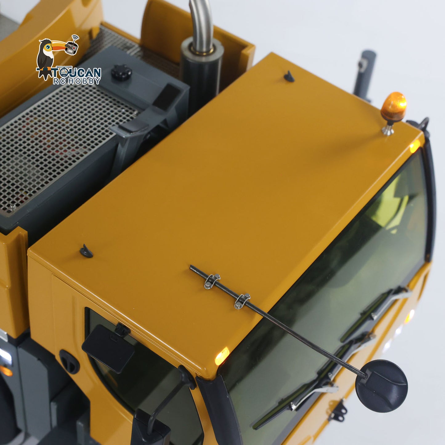 Eyewhale D1050 Metal 1/14 RC Hydraulic Mobile Crane Truck All Terrain Vehicle 3Axles Radio Control Hoist Model Paladin PL18EV