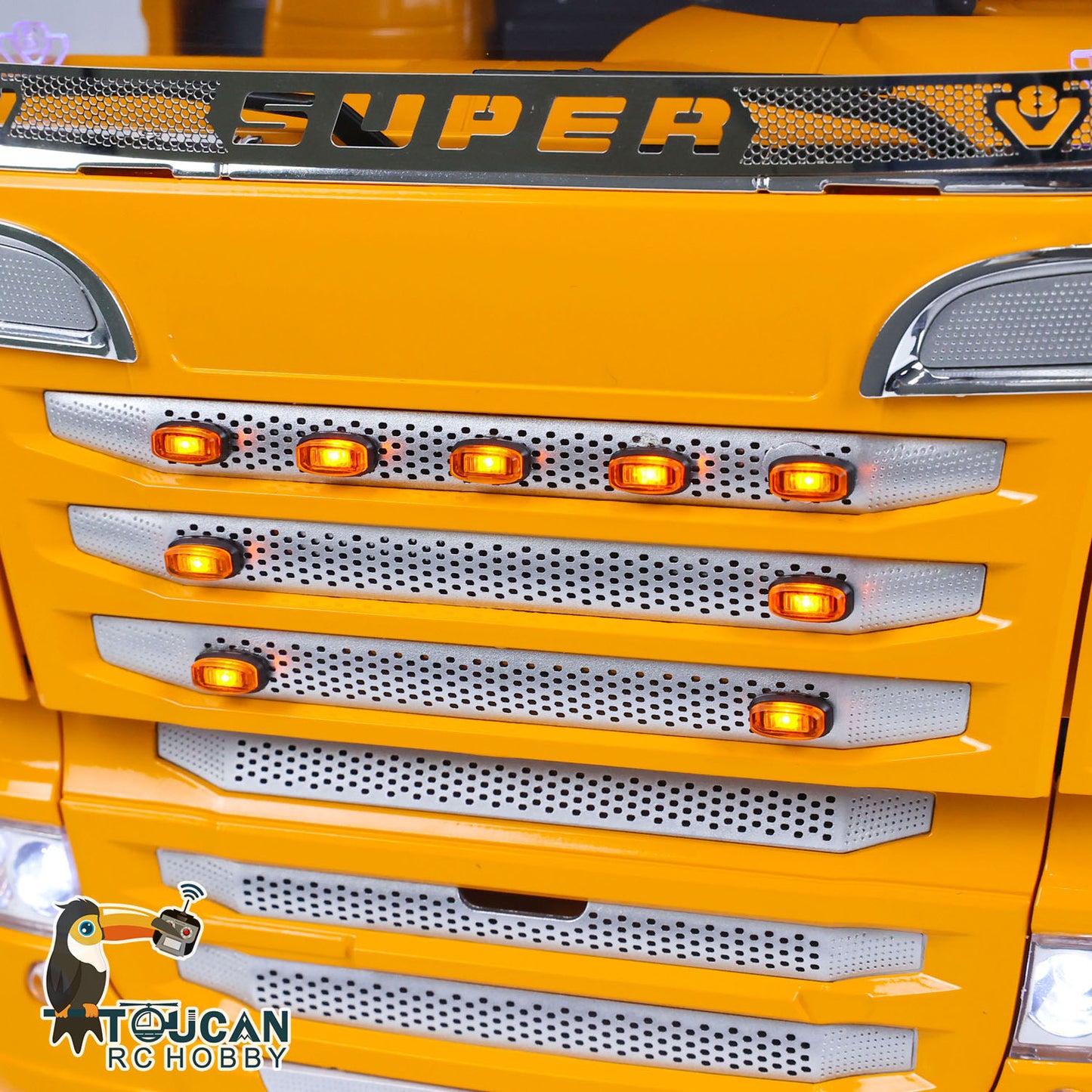 LESU 4X4 1/14 RC Traktor Lkw Metall Chassis R730