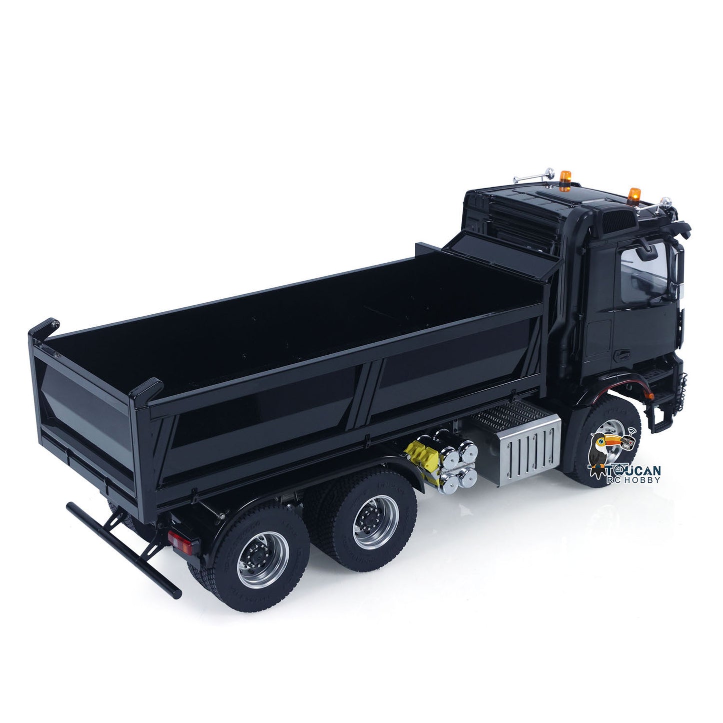 IN STOCK MDMODEL 3348 6x6 Metal Chassis 1/14 RC Hydraulic Dump Truck Remote Control Tipper 2Speed Gearbox Light Sound HotRC Radio RTR or PNP